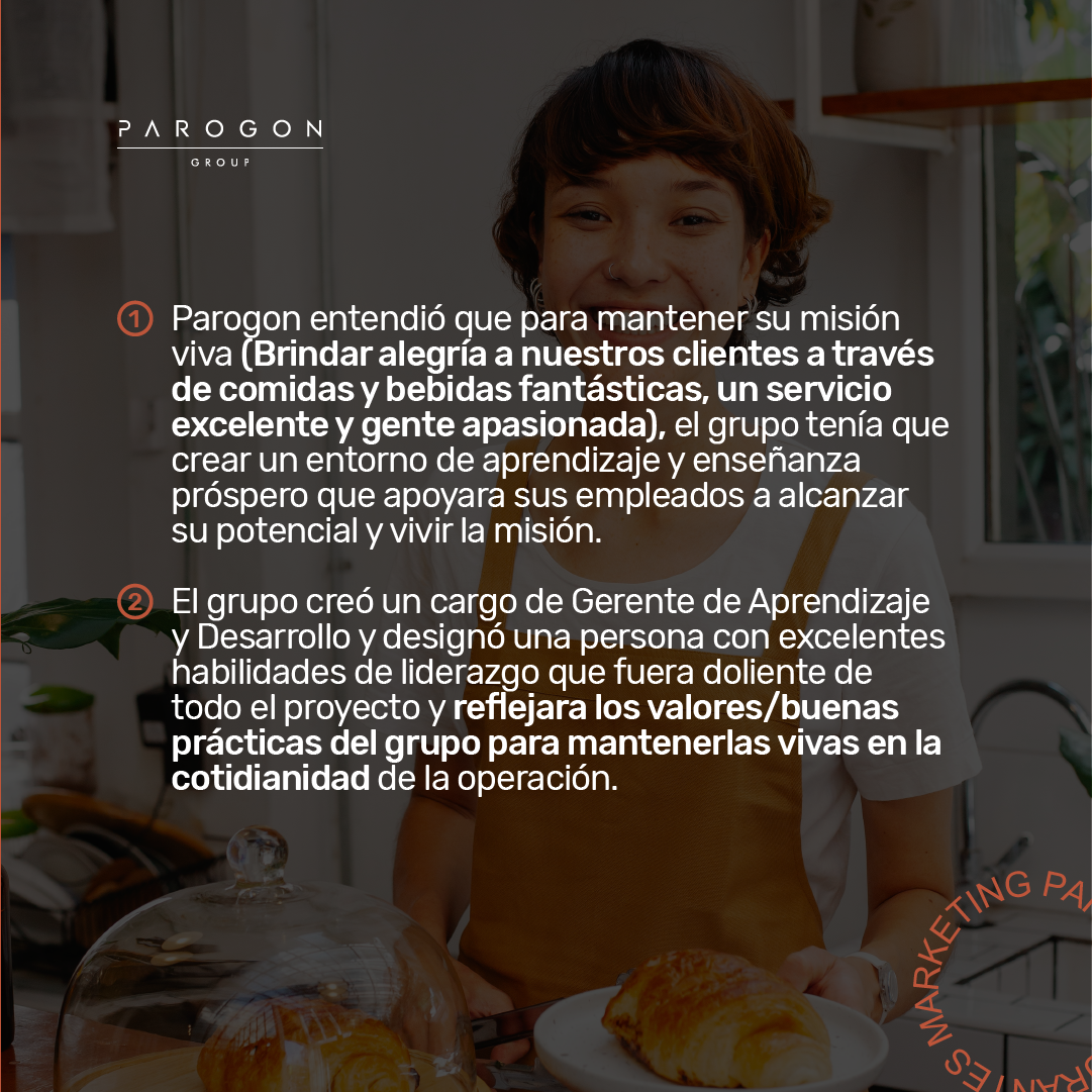 empleados calificados marketing para restaurantes