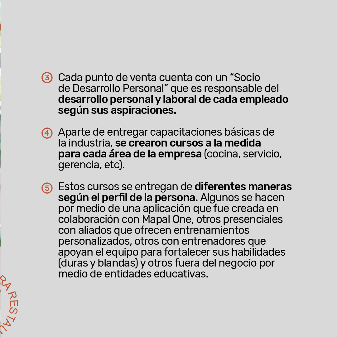 empleados calificados marketing para restaurantes